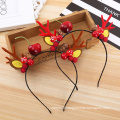 Christmas antler hairband children's jewelry handmade holiday cute party headdress